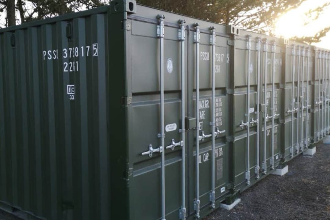 Storage containers in Torpoint